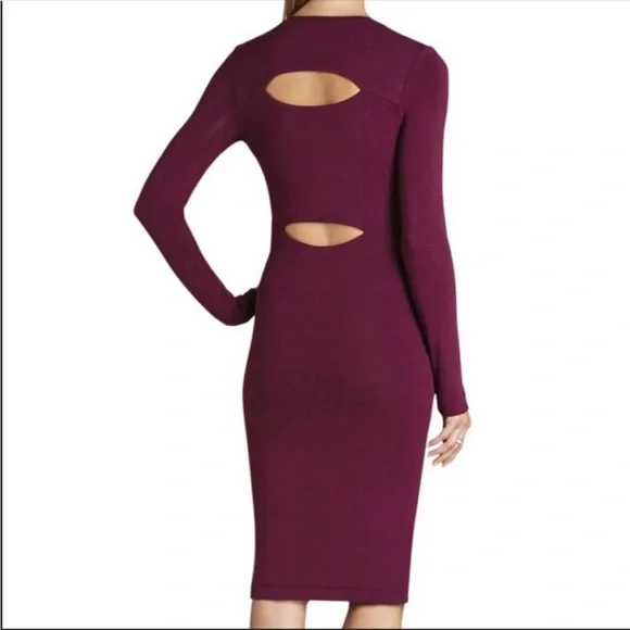 bcbgmaxazria cut out dress BCBGMAXAZRIA Eren White Cutout Sleeveless Dress